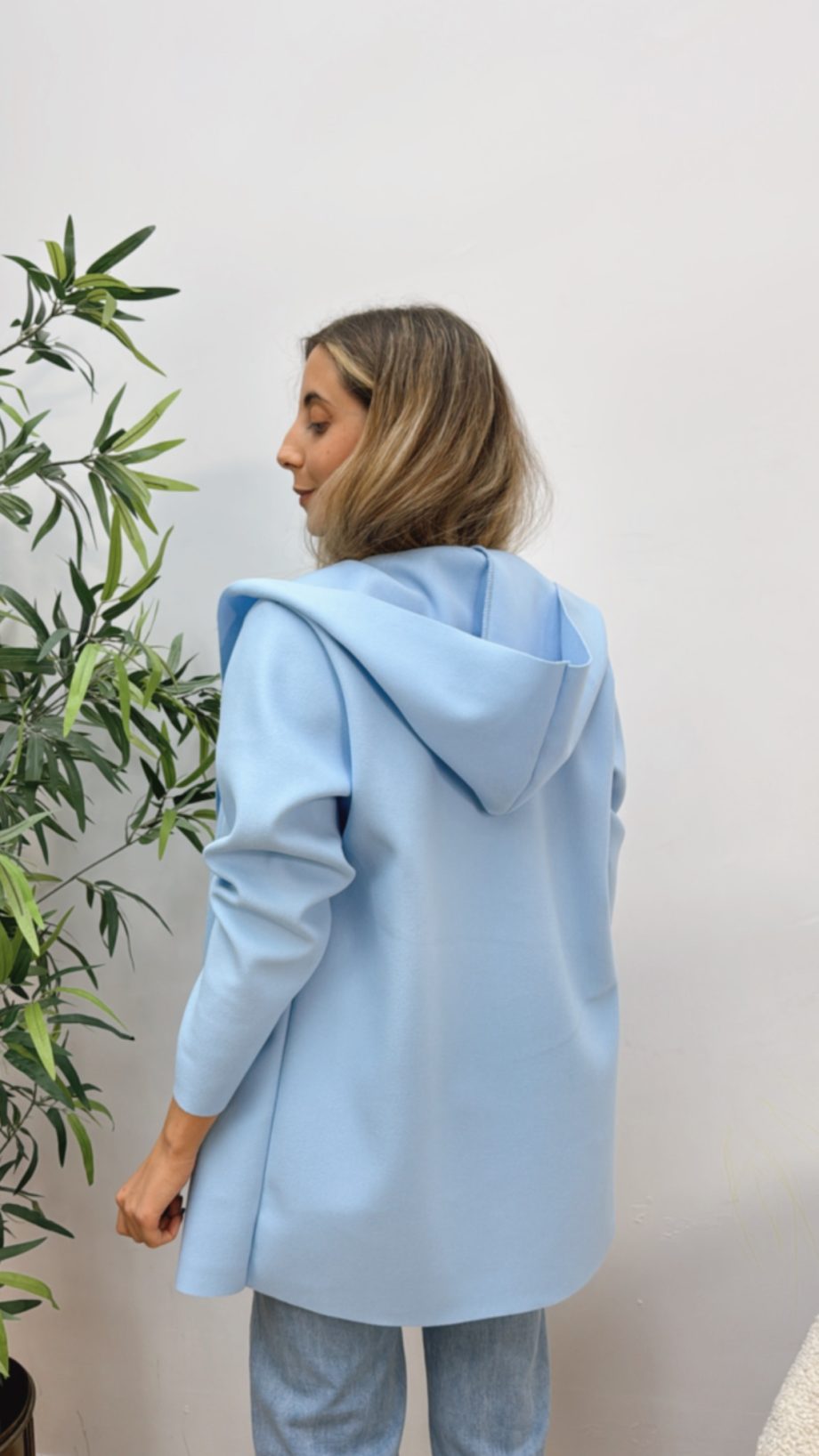 Chaqueta Paño Fino Azul