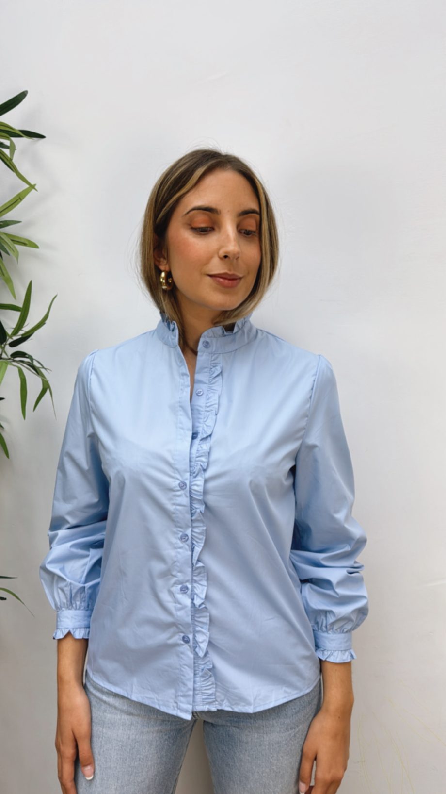 Camisa Gala Azul