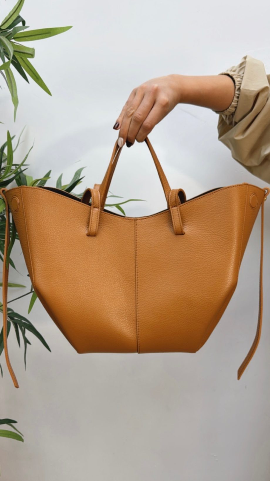 Bolso Piel Marrón