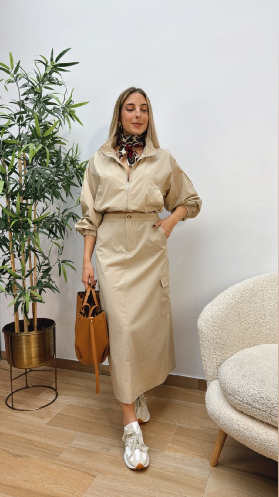 Conjunto Safari Camel