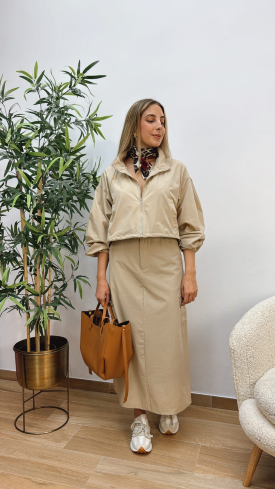 Conjunto Safari Camel