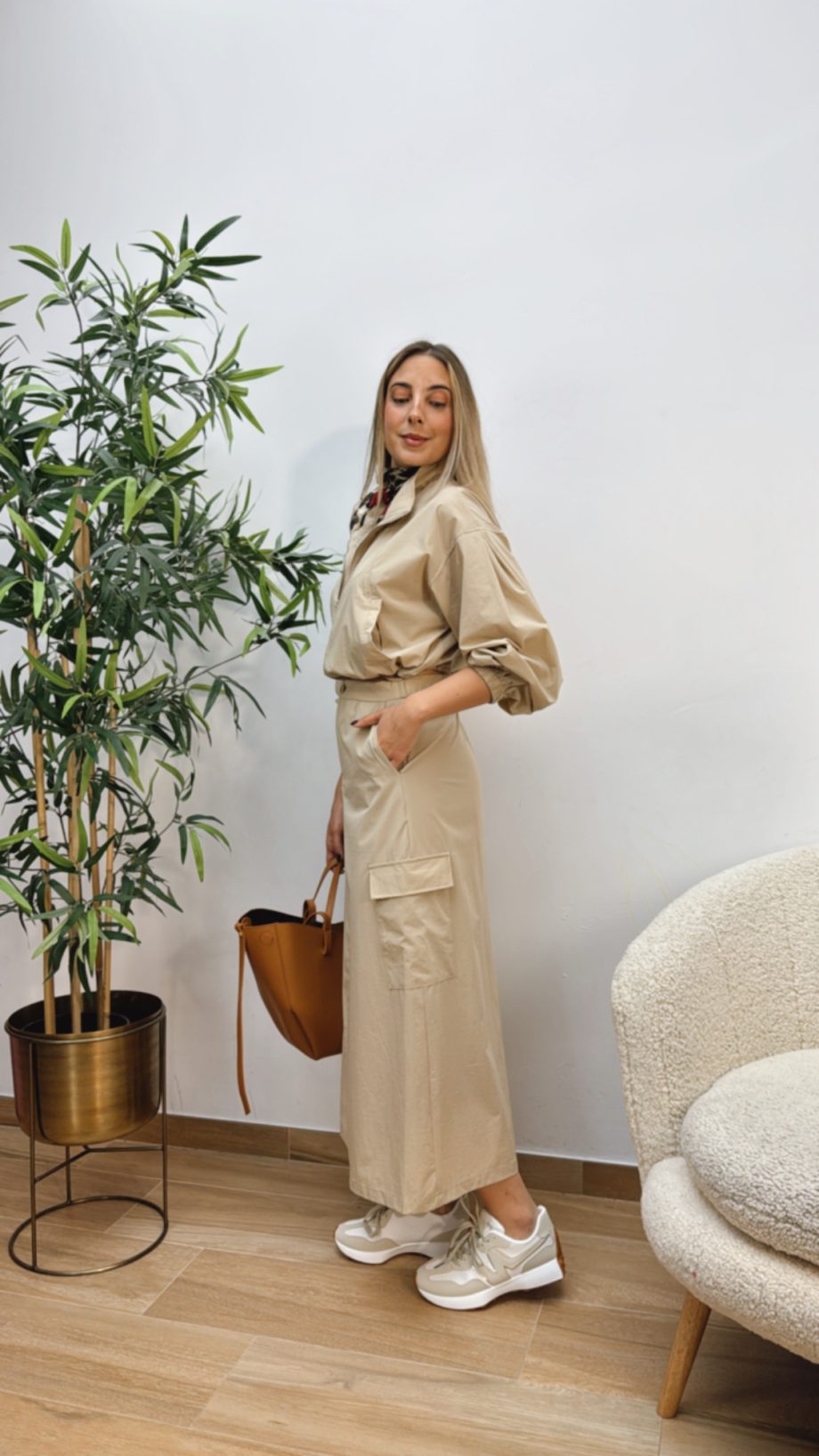 Conjunto Safari Camel