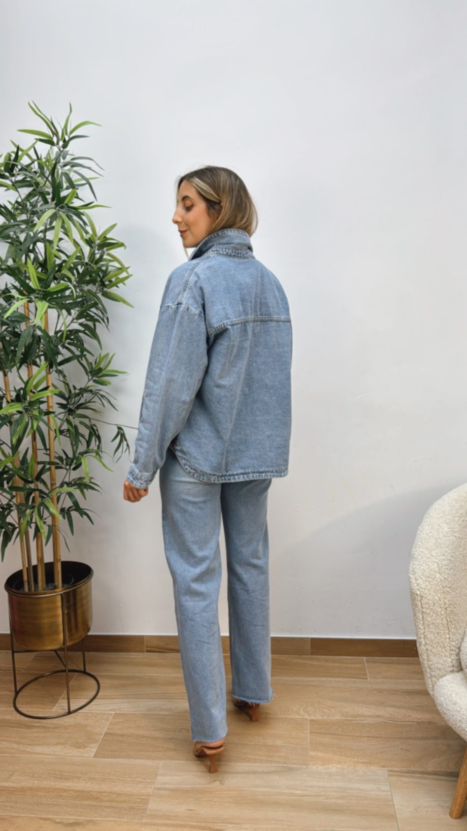 Sobrecamisa Denim