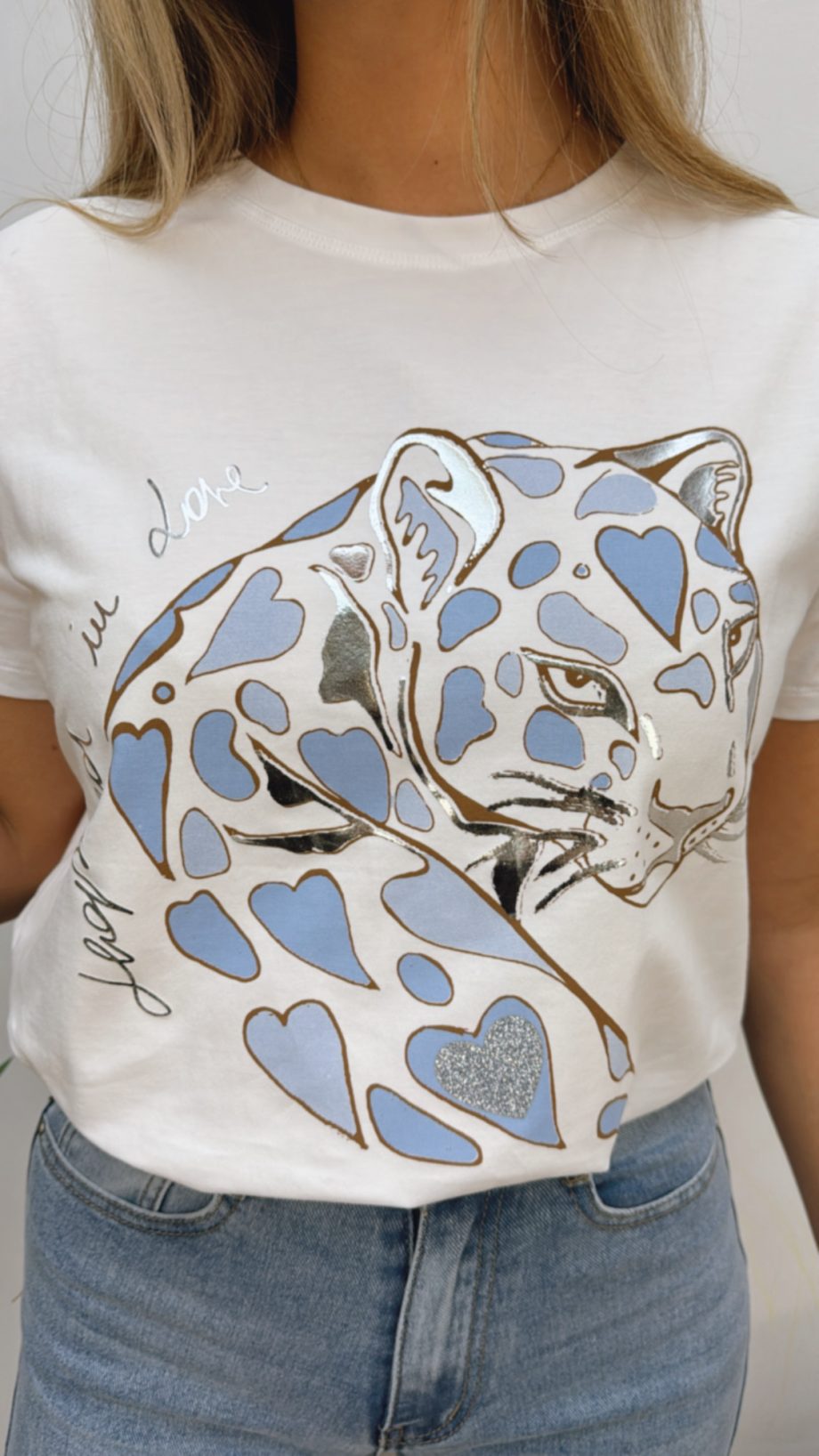 Básica Leopardo Azul