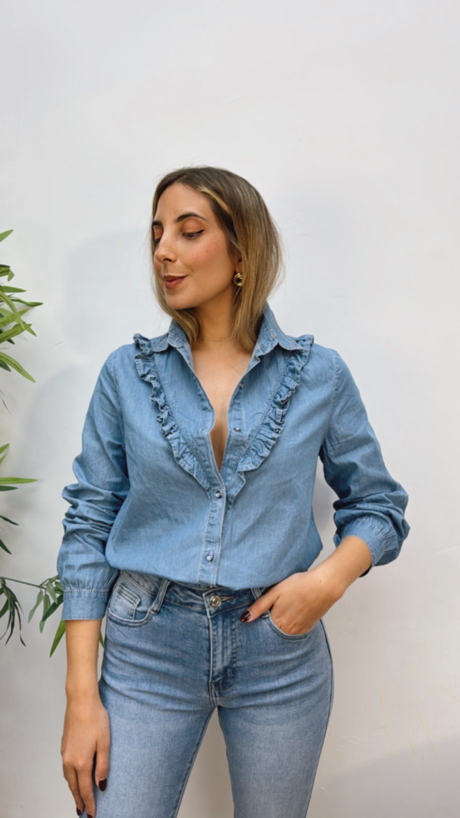 Camisa Denim