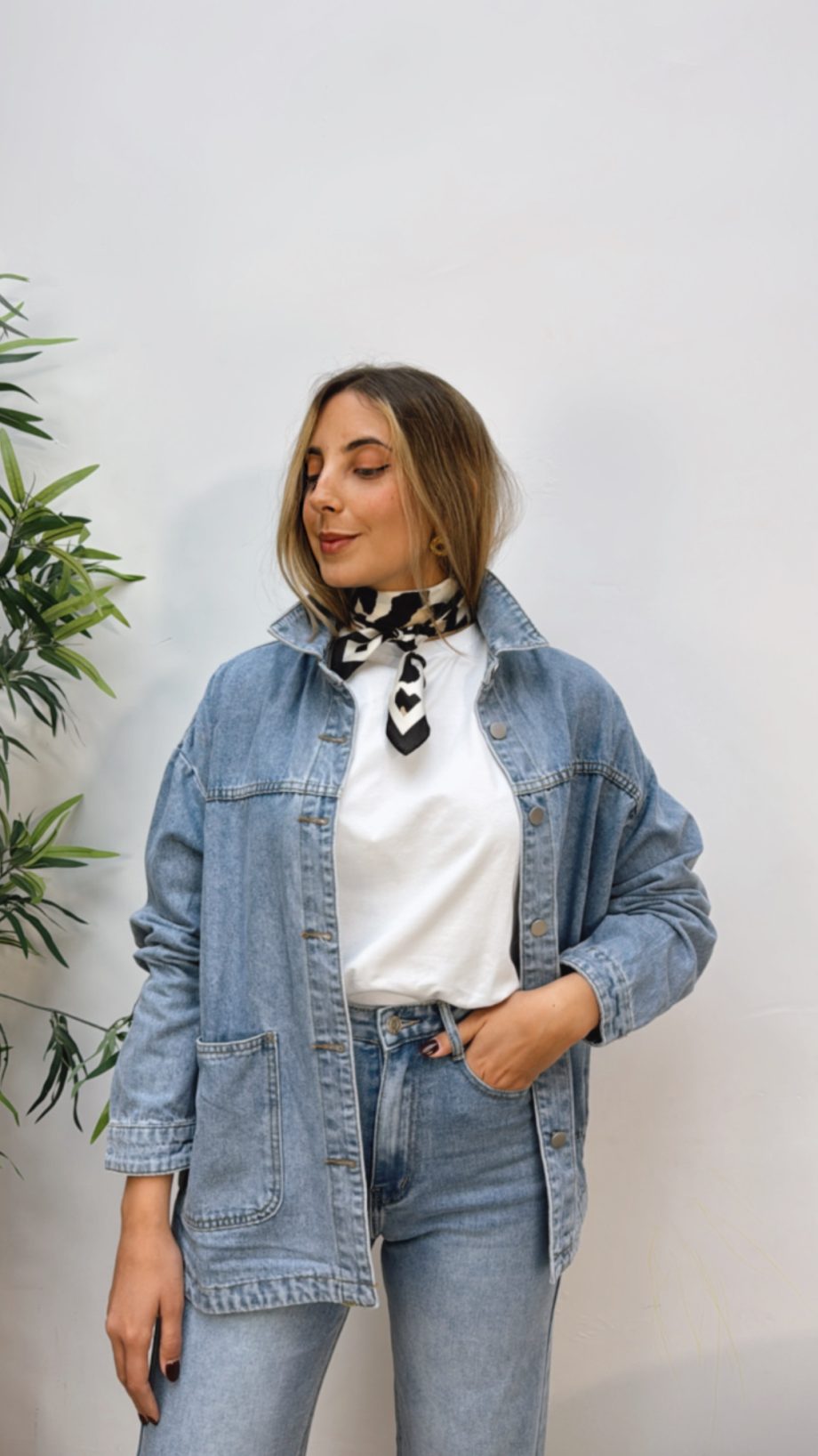 Sobrecamisa Denim